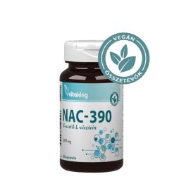 Vitaking NAC-390 (N-acetyl-L-cysteine) 390 mg (60 Kapsułka)