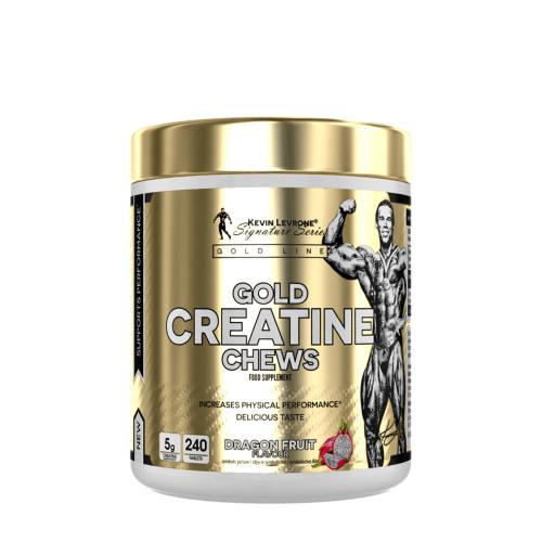 Kevin Levrone Gold Line Creatine Chews  (240 Tabletka, Smoczy owoc (Pitaja))