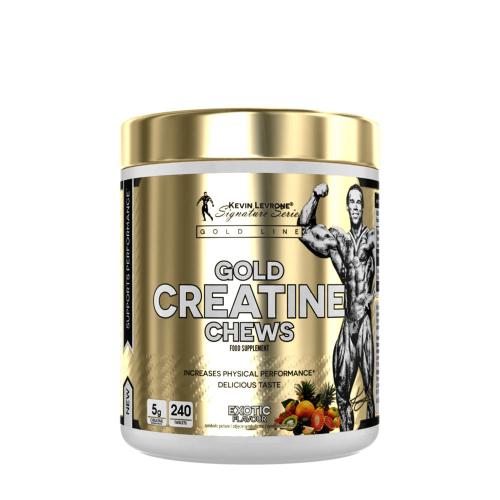 Kevin Levrone Gold Line Creatine Chews  (240 Tabletka, Egzotyczny)