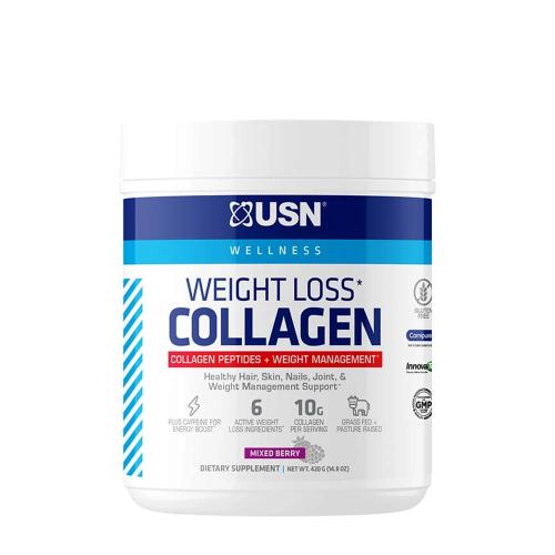USN Weight Loss Collagen (420 g, Mieszanka leśnych jagód)