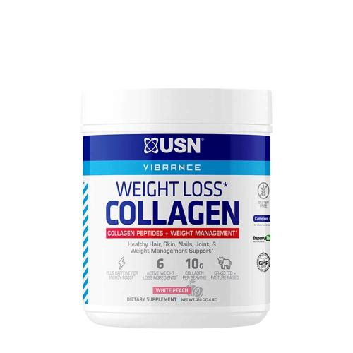 USN Weight Loss Collagen (210 g, Biała brzoskwinia)