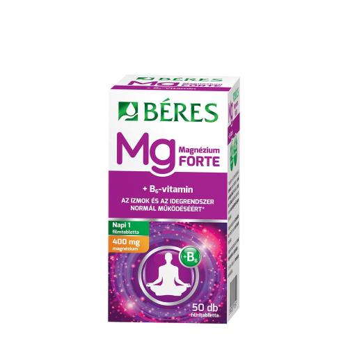 Béres BERES MAGNEZIUM 400 MG + B6 FORTE (50 filmtabletta) (50 Tablets)