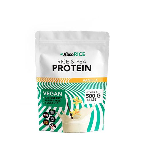 AbsoRICE Rice & Pea Protein - Vegan Protein Powder (500 g, Wanilia)