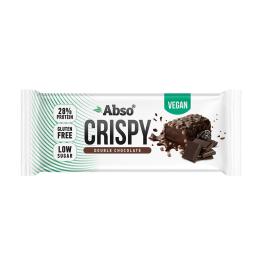   AbsoRICE Abso Crispy Bar - Vegan Protein Bar (50 g, Podwójna czekolada)
