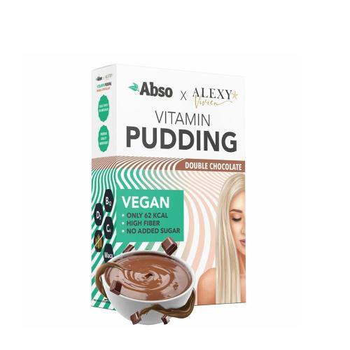 AbsoRICE Abso x Alexy Vivien Vitamin Pudding - Vegan Puding (450 g, Podwójna czekolada)