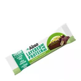   AbsoRICE AbsoBAR Layered Protein Bar - Vegan Protein Bar (50 g, Czekolada pistacjowa)