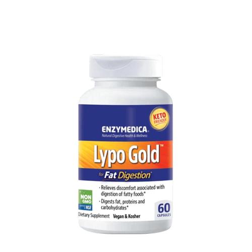 Enzymedica Lipo Gold - Fat Digestion Support (60 Kapsułka)