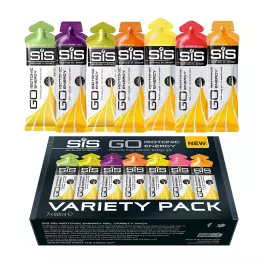   Science in Sport GO Isotonic Energy Gel Variety Pack (7 x 60 ml, Różne)