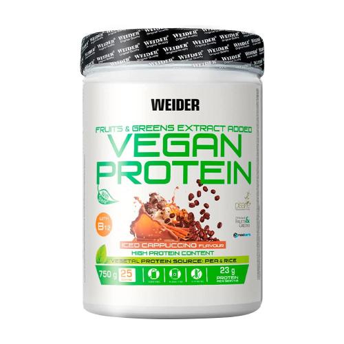 Weider Vegan Protein (750 g, Mrożone cappuccino)