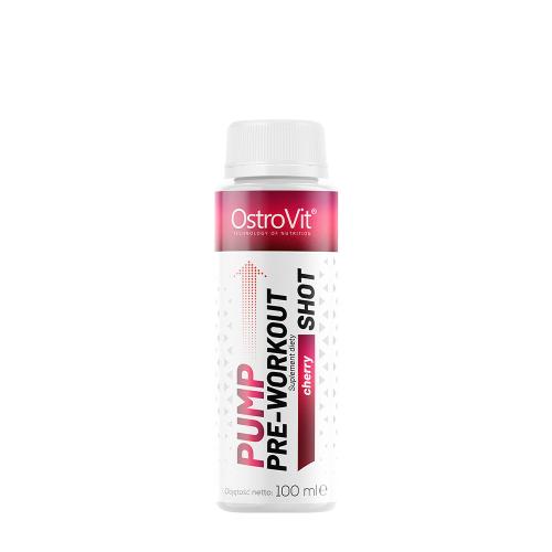 OstroVit Odżywianie przed treningiem - Pre Workout Nutrition Shot (100 ml, Czereśnia)