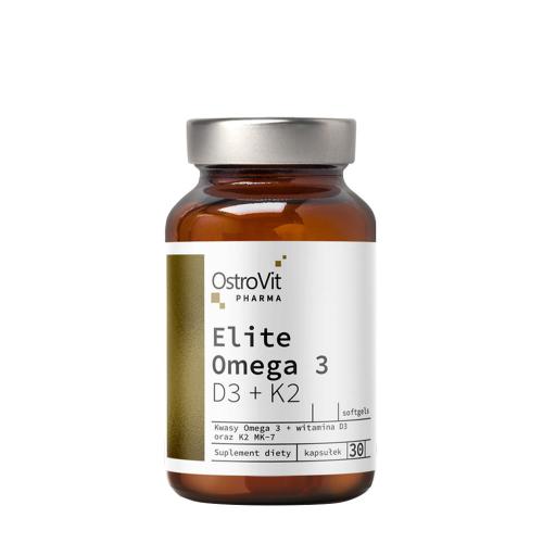 OstroVit Pharma Elite Omega 3 D3 + K2 (30 Kapsułka)