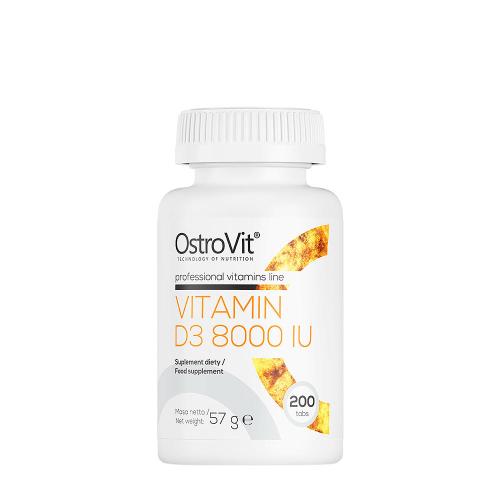 OstroVit Vitamin D3 8000 IU (200 Tabletka)