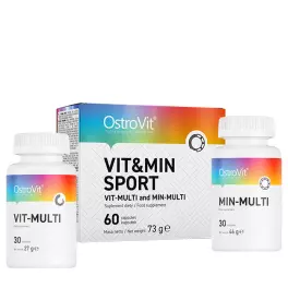 OstroVit VIT&MIN SPORT 60 caps 2pack (2 x 30 Kapsułka)