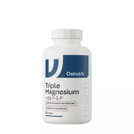 OstroVit Triple Magnesium + B6 P-5-P (90 Kapsułka)