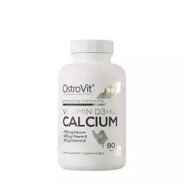 OstroVit Vitamin D3 + K2 + Calcium (90 Tabletka)