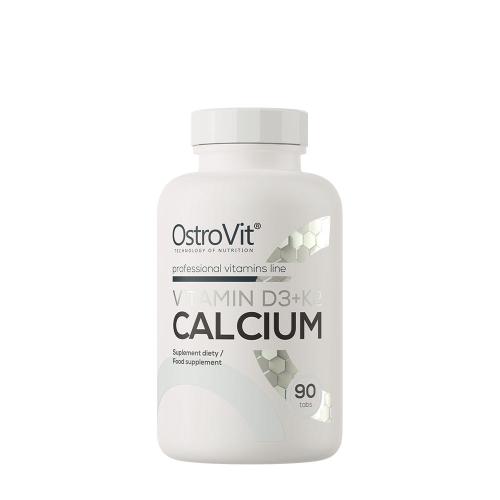 OstroVit Vitamin D3 + K2 + Calcium (90 Tabletka)