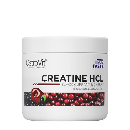 OstroVit Creatine HCL (300 g, Czarna porzeczka z czereśnią )