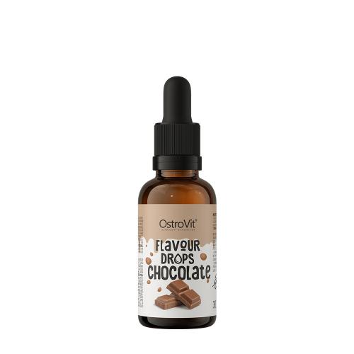 OstroVit Krople smakowe - Flavour Drops (30 ml, Czekolada)