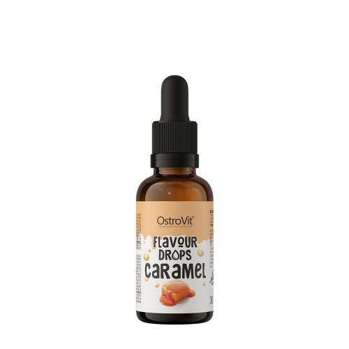 OstroVit Krople smakowe - Flavour Drops (30 ml, Karmel)