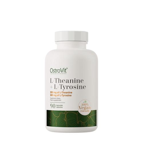 OstroVit L-teanina + L-tyrozyna VEGAN - L-Theanine + L-Tyrosine VEGAN (90 Kapsułka)