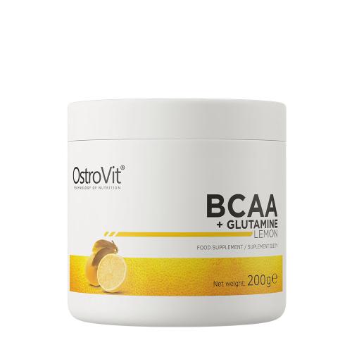 OstroVit BCAA + Glutamina - BCAA + Glutamine (200 g, Cytrynowy)