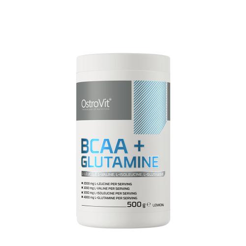 OstroVit BCAA + Glutamina - BCAA + Glutamine (500 g, Cytrynowy)