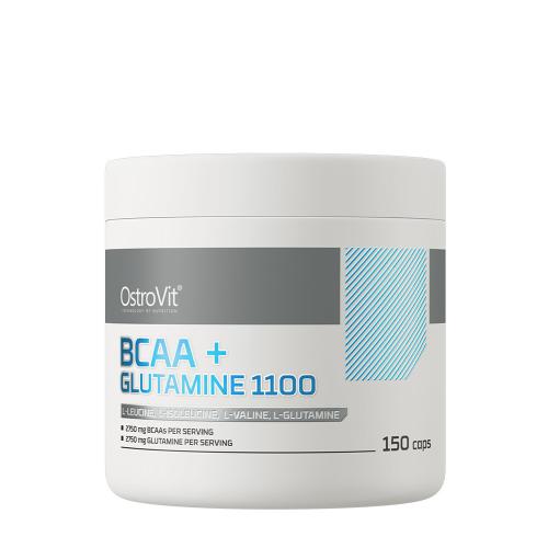 OstroVit BCAA + Glutamina 5500 MG - BCAA + Glutamine 5500 MG (150 Kapsułka)