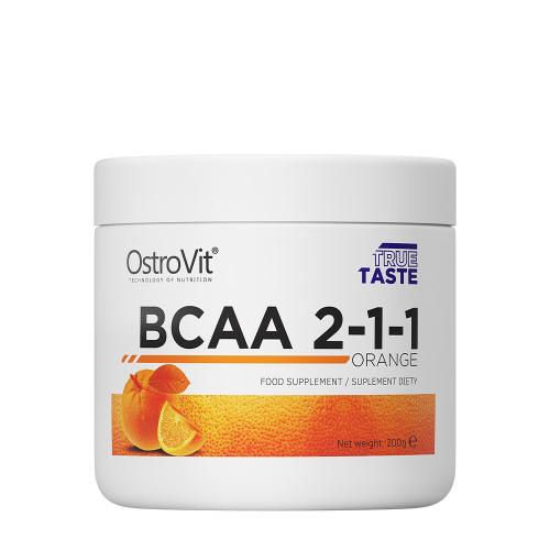 OstroVit BCAA 2-1-1 - BCAA 2-1-1 (200 g, Pomarańczowy)