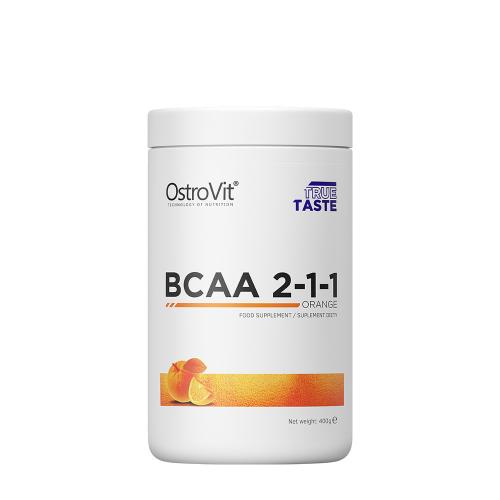 OstroVit BCAA 2-1-1 - BCAA 2-1-1 (400 g, Pomarańczowy)