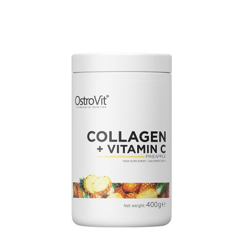 OstroVit Kolagen + Witamina C - Collagen + Vitamin C (400 g, Ananas)