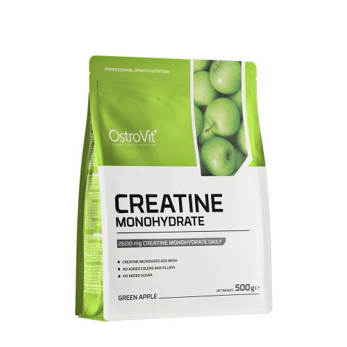 OstroVit Monohydrat kreatyny - Creatine Monohydrate (500 g, Zielone jabłko)