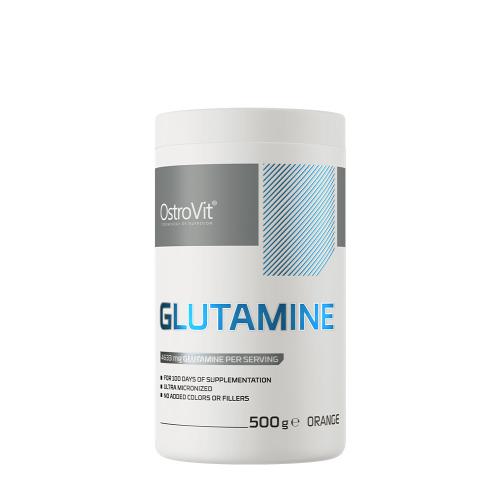 OstroVit Glutamina w proszku - Glutamine Powder (500 g, Pomarańczowy)