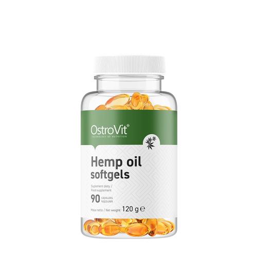 OstroVit Olej konopny - Hemp Oil (90 Kapsułka miękka)