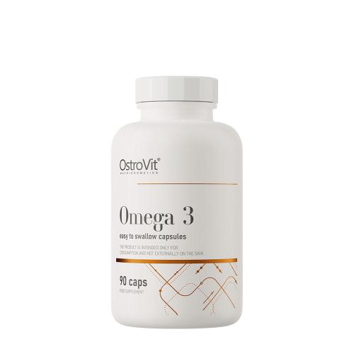 OstroVit Omega 3 łatwe do połknięcia - Omega 3 Easy To Swallow (90 Kapsułka)