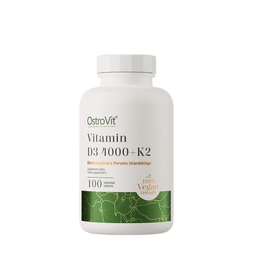 OstroVit D3 4000 IU + K2 VEGE - D3 4000 IU + K2 VEGE (100 Tabletka)