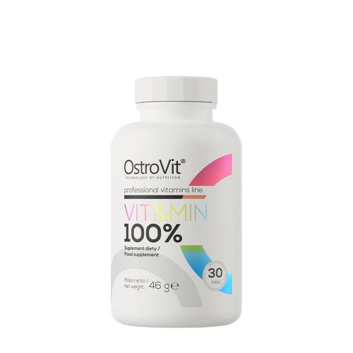 OstroVit 100% WITAMIN - 100% VIT&MIN (30 Tabletka)