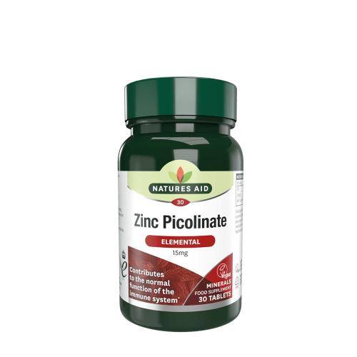 Natures Aid Zinc Picolinate 15 mg (30 Tabletka)