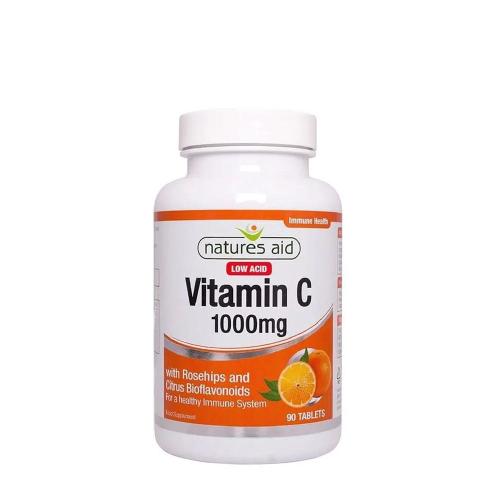 Natures Aid Vitamin C 1000 mg - Low Acid (90 Tabletka)