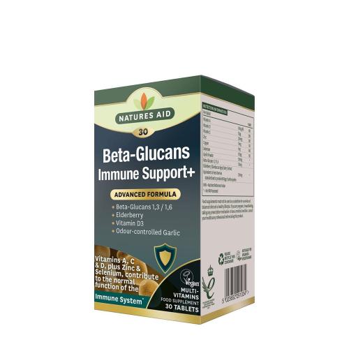 Natures Aid Beta-Glucans Immune Support+ (30 Tabletka)