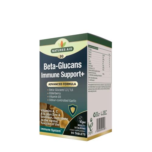 Natures Aid Beta-Glucans Immune Support+ (90 Tabletka)