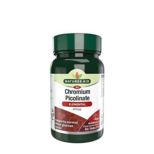Natures Aid Chromium Picolinate 200 mcg (90 Tabletka)
