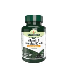 Natures Aid B-50 Complex + C (30 Tabletka)