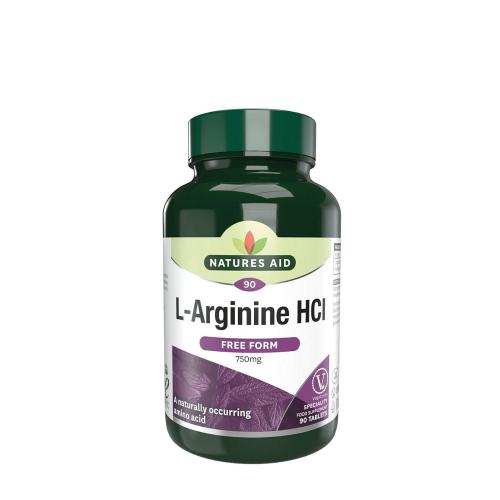 Natures Aid L-Arginine HCl (90 Tabletka)