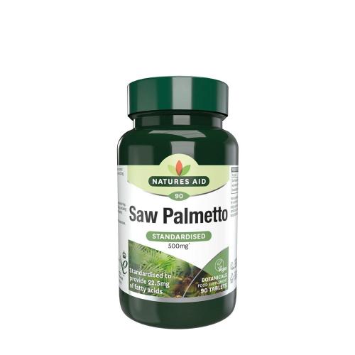 Natures Aid Saw Palmetto Standardised 500 mg (90 Tabletka)