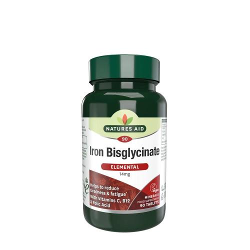 Natures Aid Iron Bisglycinate (90 Tabletka)