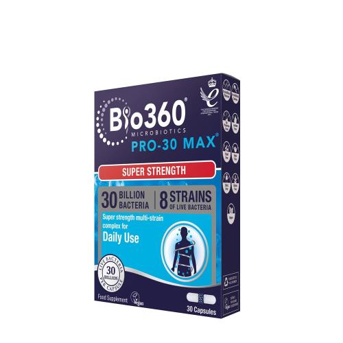 Natures Aid Bio360 Pro-30 MAX (30 Billion Bacteria) (30 Kapsułka)