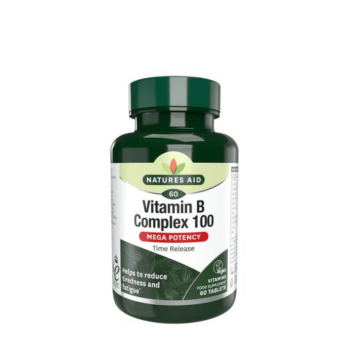 Natures Aid Vitamin B Complex 100 (60 Tabletka)