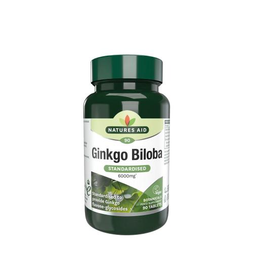 Natures Aid Ginkgo Biloba Standardised 120 mg (90 Tabletka)
