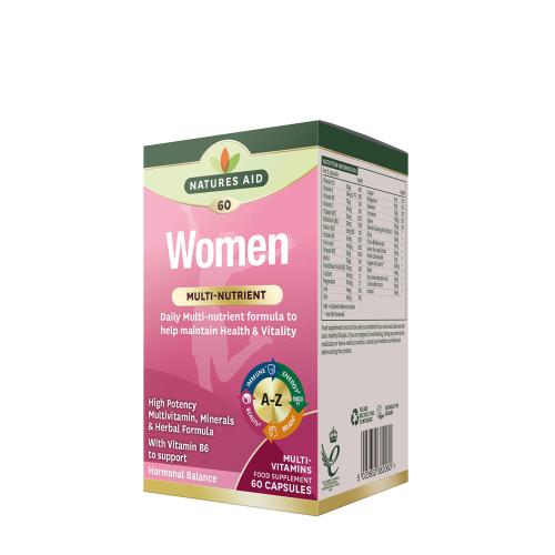 Natures Aid Women's Multi-Vitamins & Minerals (60 Kapsułka)