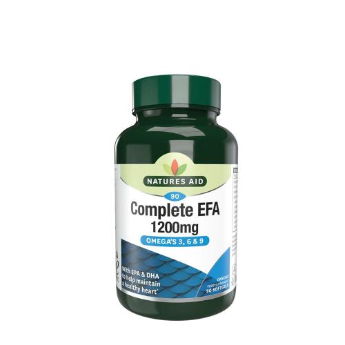 Natures Aid Complete EFA 1200 mg (Omega 3, 6 + 9) (90 Kapsułka miękka)